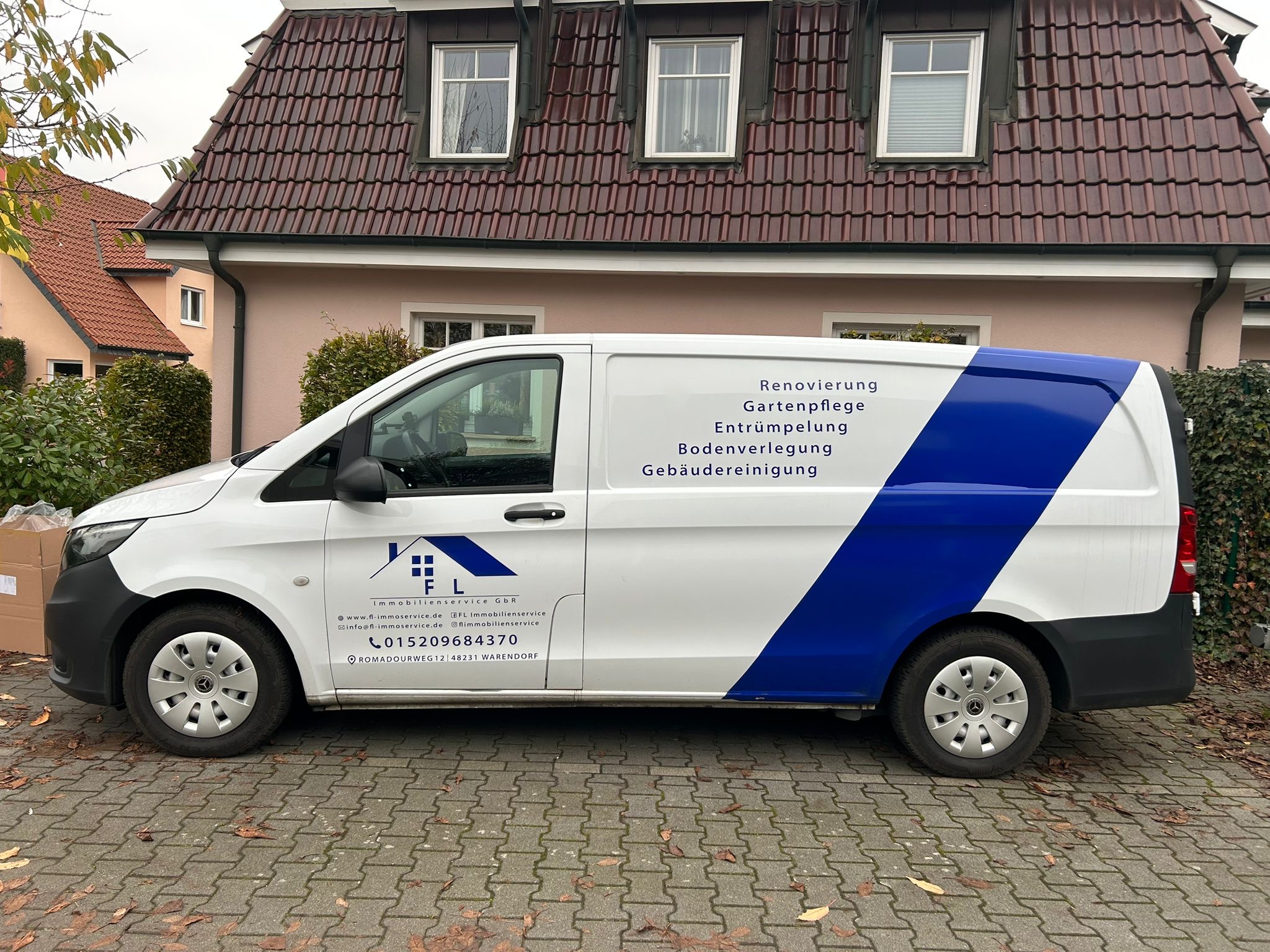 FL Immobilienservice Firmenwagen in Warendorf